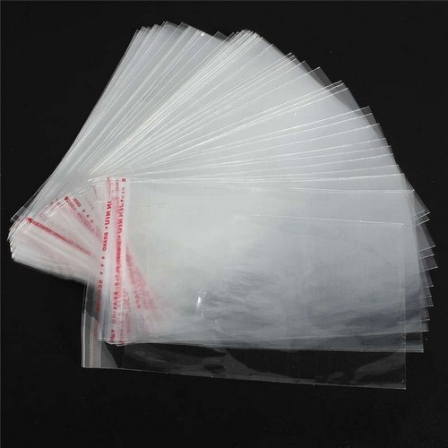 envelope plástico transparente auto adesivo