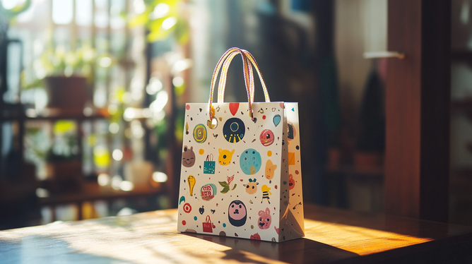 Sacola com Adesivo: Estilo e Criatividade nas Compras