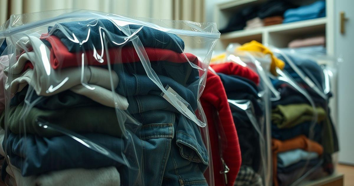 Saco plástico para roupas: a solução ideal para proteger e organizar suas peças