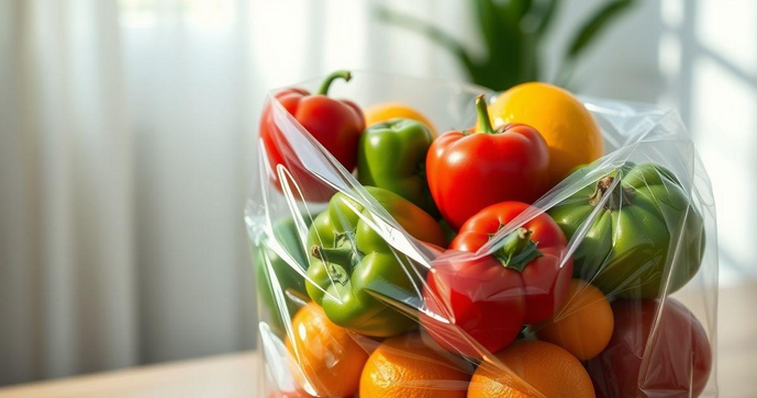 Saco plástico transparente para alimentos: a escolha ideal para armazenamento seguro e prático