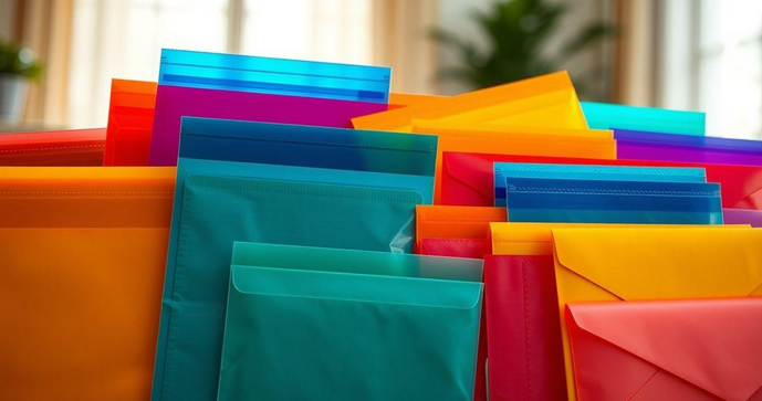 Envelopes Plásticos com Aba Adesivada: Vantagens e Usos