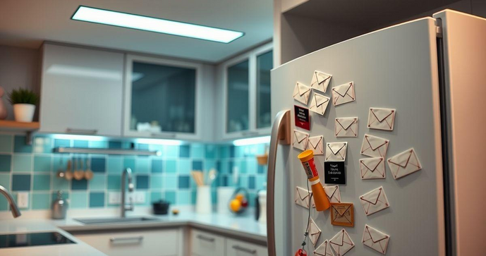 Como Escolher o Envelope Adesivo para Geladeira Perfeito para Sua Cozinha