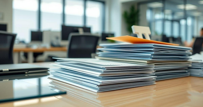 Envelope Plástico Adesivado é Ideal para Organizar Documentos
