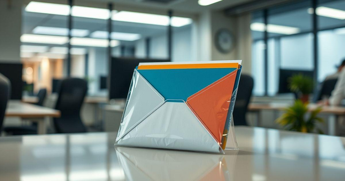 Envelope plástico adesivado como solução prática e eficiente para armazenamento