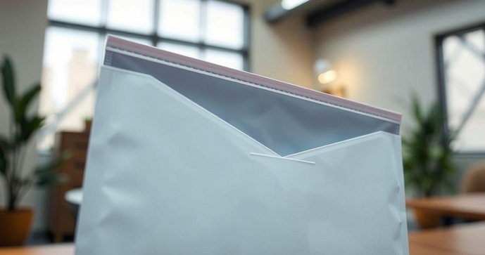 Envelope Coextrusado com Lacre Adesivo para Segurança e Praticidade