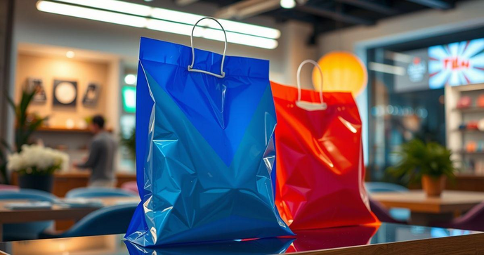 Saco plástico personalizado: como escolher o ideal para sua marca e aumentar a visibilidade