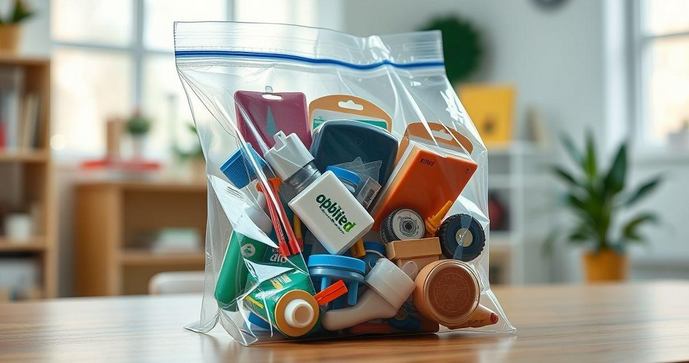 Saco Plástico Transparente com Adesivo: Vantagens e Aplicações